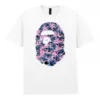 Noxx Чоловіча футболка з принтом Bape Бейп 000037, Білий