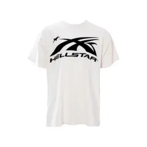 Noxx Чоловіча футболка з принтом Hellstar Sports Classic, Білий