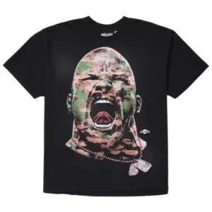 Noxx Чоловіча футболка з принтом Hellstar Wrestlemania Austin 3:16 T-Shirt (Black), Чорний