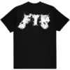 Noxx Чоловіча футболка з принтом FTP Grave Logo, Чорний