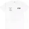 Noxx Чоловіча футболка з принтом FTP 10 Year Anniversary, Білий