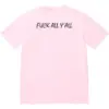 Noxx Чоловіча футболка з принтом Supreme Split, Рожевий