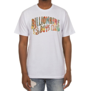 Noxx Чоловіча футболка з принтом Billionaire Boys Club , Білий Noxx Чоловіча футболка з принтом Billionaire Boys Club , Білий