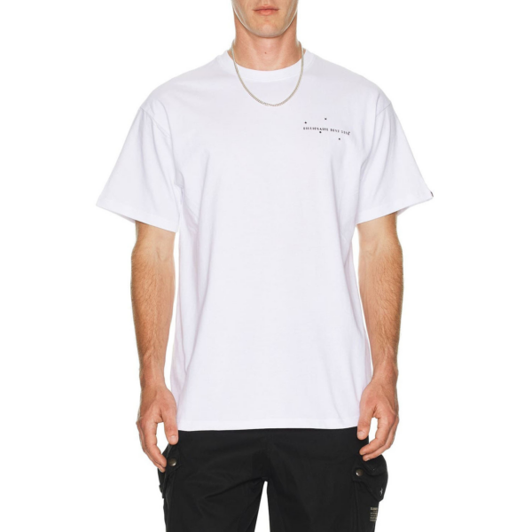 Noxx Чоловіча футболка з принтом Billionaire Boys Club , Білий Noxx Чоловіча футболка з принтом Billionaire Boys Club , Білий
