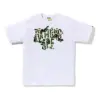 Noxx Чоловіча футболка з принтом A Bathing Ape ABC Camo Rebuild NYC, Білий Noxx Чоловіча футболка з принтом A Bathing Ape ABC Camo Rebuild NYC, Білий