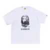 Noxx Чоловіча футболка з принтом A Bathing Ape Painting by Bathing Ape, Білий Noxx Чоловіча футболка з принтом A Bathing Ape Painting by Bathing Ape, Білий