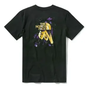 Noxx Чоловіча футболка з принтом THE NORTH FACE Unisex SS20, Чорний Noxx Чоловіча футболка з принтом THE NORTH FACE Unisex SS20, Чорний