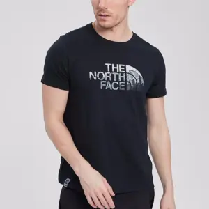 Noxx Чоловіча футболка з принтом Men's THE NORTH FACE 19ss Outdoor Snow, Чорний Noxx Чоловіча футболка з принтом Men's THE NORTH FACE 19ss Outdoor Snow, Чорний