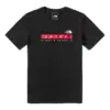 Noxx Чоловіча футболка з принтом THE NORTH FACE China, Чорний Noxx Чоловіча футболка з принтом THE NORTH FACE China, Чорний