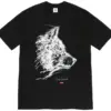 Noxx Чоловіча футболка з принтом Supreme-FW20 Week 4 x Yohji Yamamoto, Чорний Noxx Чоловіча футболка з принтом Supreme-FW20 Week 4 x Yohji Yamamoto, Чорний