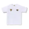 Noxx Чоловіча футболка з принтом A Bathing Ape Souvenir Graphic, Білий Noxx Чоловіча футболка з принтом A Bathing Ape Souvenir Graphic, Білий
