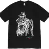 Noxx Чоловіча футболка з принтом Supreme Week 4 x Yohji Yamamoto, Чорний Noxx Чоловіча футболка з принтом Supreme Week 4 x Yohji Yamamoto, Чорний