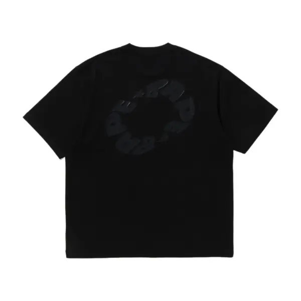 Noxx Чоловіча футболка з принтом A Bathing Ape Mad Shark Photo Print Relaxe, Чорний Noxx Чоловіча футболка з принтом A Bathing Ape Mad Shark Photo Print Relaxe, Чорний