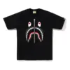Noxx Чоловіча футболка з принтом A Bathing Ape Shark , Чорний