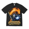 Noxx Чоловіча футболка з принтом Supreme SS26 Grim Reaper, Чорний Noxx Чоловіча футболка з принтом Supreme SS26 Grim Reaper, Чорний