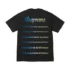 Noxx Чоловіча футболка з принтом Supreme SS26 Grim Reaper, Чорний Noxx Чоловіча футболка з принтом Supreme SS26 Grim Reaper, Чорний