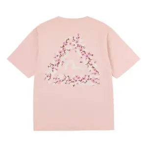 Noxx Чоловіча футболка з принтом Palace x EVISU Heavy, Рожевий Noxx Чоловіча футболка з принтом Palace x EVISU Heavy, Рожевий