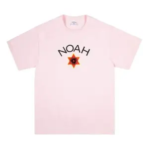 Noxx Чоловіча футболка з принтом NOAH x Wesselmann Core, Рожевий Noxx Чоловіча футболка з принтом NOAH x Wesselmann Core, Рожевий