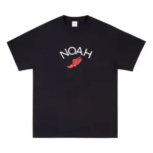 Noxx Чоловіча футболка з принтом NOAH-Nyc Winged Foot, Чорний Noxx Чоловіча футболка з принтом NOAH-Nyc Winged Foot, Чорний