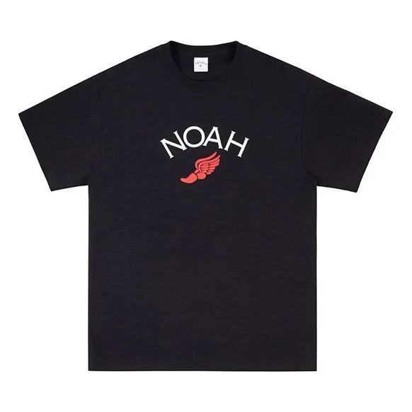 Noxx Чоловіча футболка з принтом NOAH-Nyc Winged Foot, Чорний