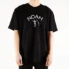 Noxx Чоловіча футболка з принтом NOAH-Nyc Blackbeard Black Skeleton, Чорний