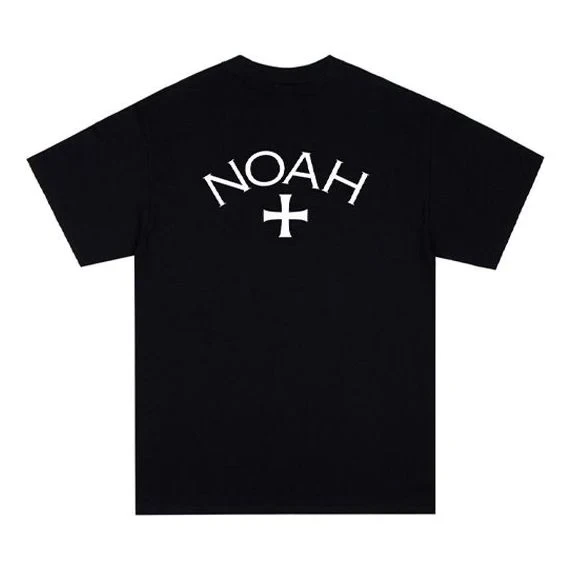 Noxx Чоловіча футболка з принтом NOAH, Чорний