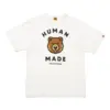 Noxx Чоловіча футболка з принтом HUMAN MADE x One By Penfolds Bear, Білий