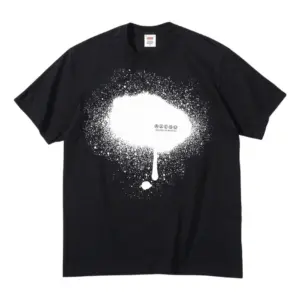 Noxx Чоловіча футболка з принтом Off-White, Чорний Noxx Чоловіча футболка з принтом Off-White, Чорний