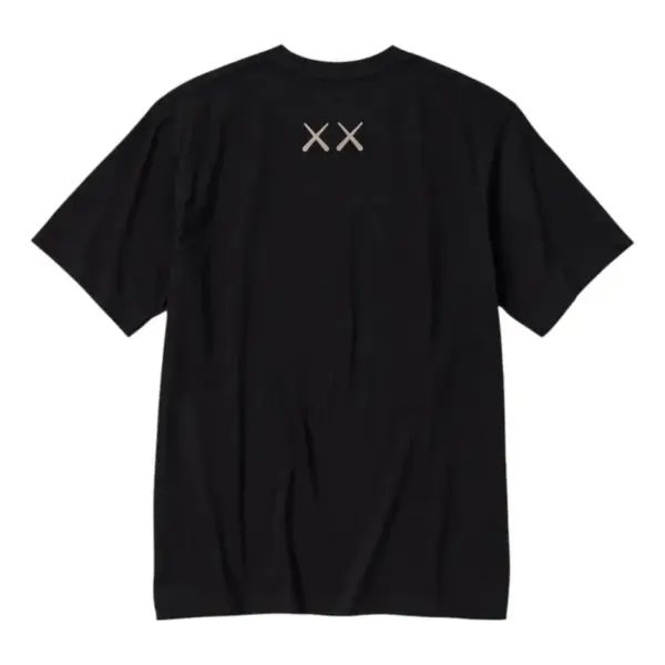 Noxx Чоловіча футболка з принтом UNIQLO x KAWS Tokyo, Чорний