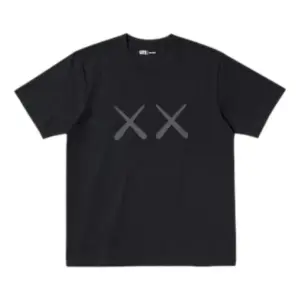 Noxx Чоловіча футболка з принтом UNIQLO x KAWS x Warhol , Чорний Noxx Чоловіча футболка з принтом UNIQLO x KAWS x Warhol , Чорний