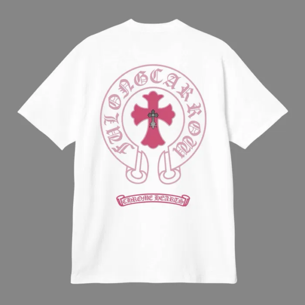 Noxx Чоловіча футболка Chrome Hearts, Білий