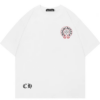 Noxx Чоловіча футболка Chrome Hearts, Білий
