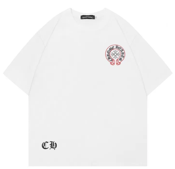 Noxx Чоловіча футболка Chrome Hearts, Білий