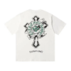 Noxx Чоловіча футболка Chrome Hearts, Білий