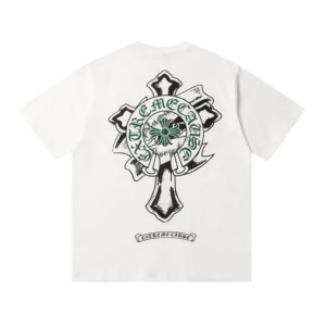 Noxx Чоловіча футболка Chrome Hearts, Білий Noxx Чоловіча футболка Chrome Hearts, Білий