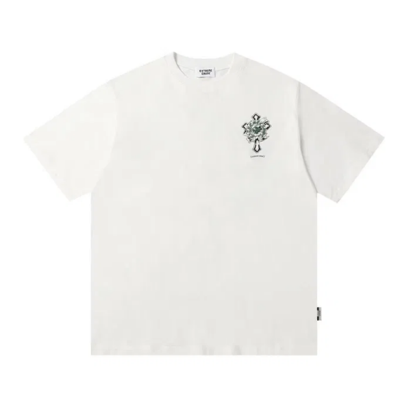 Noxx Чоловіча футболка Chrome Hearts, Білий