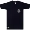 Noxx Чоловіча футболка з принтом Chrome Hearts , Чорний Noxx Чоловіча футболка з принтом Chrome Hearts , Чорний