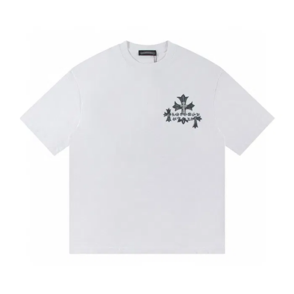 Noxx Чоловіча футболка Chrome Hearts, Білий