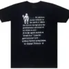 Noxx Чоловіча футболка з принтом Chrome Hearts , Чорний Noxx Чоловіча футболка з принтом Chrome Hearts , Чорний
