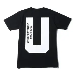 Noxx Чоловіча футболка з принтом UNDEFEATED X CHAMPION, Чорний