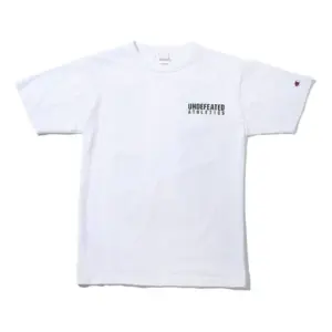 Noxx Чоловіча футболка з принтом UNDEFEATED x CHAMPION, Білий