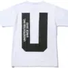 Noxx Чоловіча футболка з принтом UNDEFEATED x CHAMPION, Білий