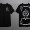 Noxx Чоловіча футболка Chrome Hearts, Чорний
