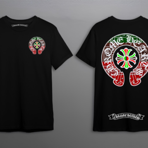Noxx Чоловіча футболка Chrome Hearts, Чорний Noxx Чоловіча футболка Chrome Hearts, Чорний