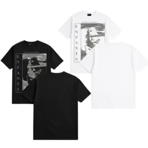 Noxx Чоловіча футболка Enfants Riches Déprimés Marilyn Monroe, Чорний Noxx Чоловіча футболка Enfants Riches Déprimés Marilyn Monroe, Чорний