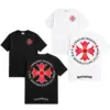 Noxx Чоловіча футболка Chrome Hearts Made In Hollywood Plus Cross, Чорний Noxx Чоловіча футболка Chrome Hearts Made In Hollywood Plus Cross, Чорний