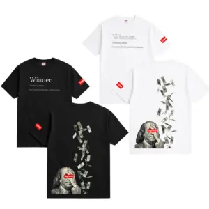 Noxx Чоловіча футболка Supreme Winner, Чорний