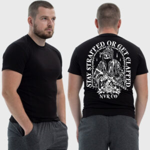 Мужская тактическая футболка Noxx в стиле милитари Sunset Goons stay strapted or get clapted скелет стрелок, Черный Мужская тактическая футболка Noxx в стиле милитари Sunset Goons stay strapted or get clapted скелет стрелок, Черный