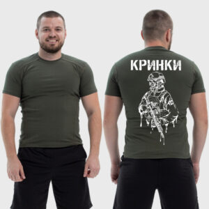 Мужская тактическая футболка Noxx в стиле милитари Крынки военный скелет капли, Хаки Мужская тактическая футболка Noxx в стиле милитари Крынки военный скелет капли, Хаки