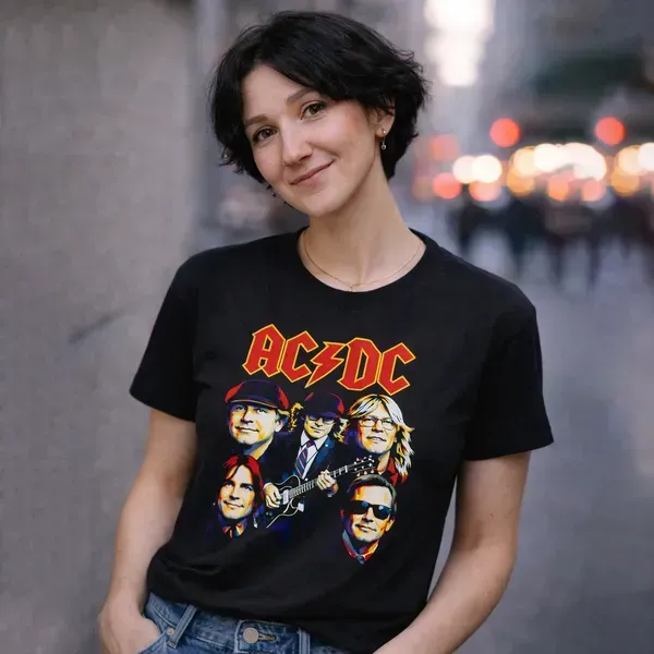 Noxx Футболка с принтом "AC/DC" Noxx Футболка с принтом "AC/DC"